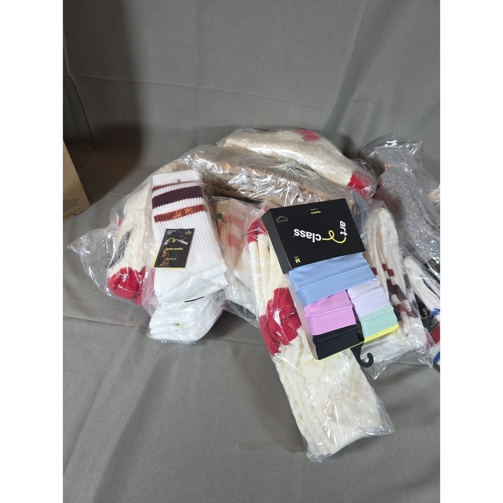 Art Class Socks Lot of 29 Mixed 1 Pack Of Underwear Included. 30 Units Total‎